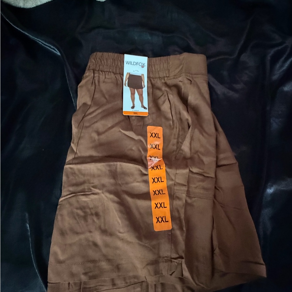 Wildfox Women Athletic Tan Shorts